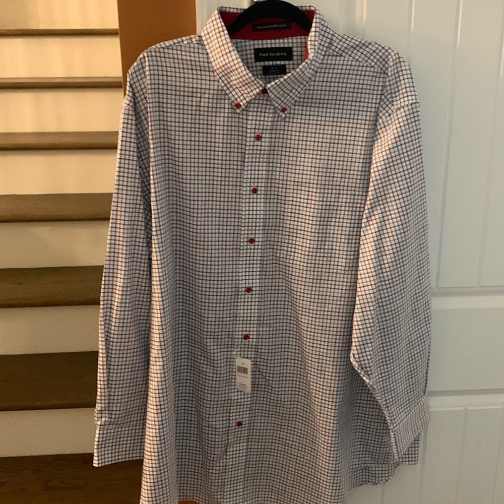 NWT Paul Frederick 19-35 Dress Shirt